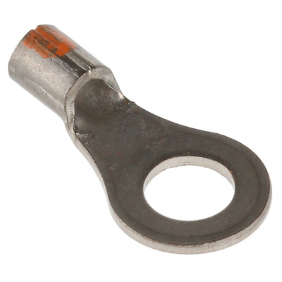 TE Connectivity, STRATO-THERM Uninsulated Ring Terminal, M4 Stud Size, 0.26mm² to 1.65mm² Wire Size