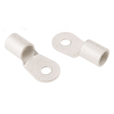 TE Connectivity, SOLISTRAND Uninsulated Ring Terminal, M8 Stud Size, 50mm² to 50mm² Wire Size