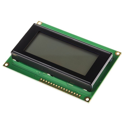 Powertip PC1604LRSA Alphanumeric LCD Display, 4 Rows by 16 Characters, Transflective