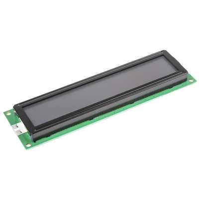 Powertip PC2002LRSL Alphanumeric LCD Display, 2 Rows by 20 Characters, Transflective