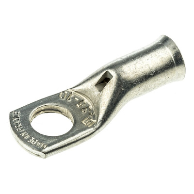 TE Connectivity, XCT Uninsulated Ring Terminal, 10mm Stud Size, 35mm² to 35mm² Wire Size