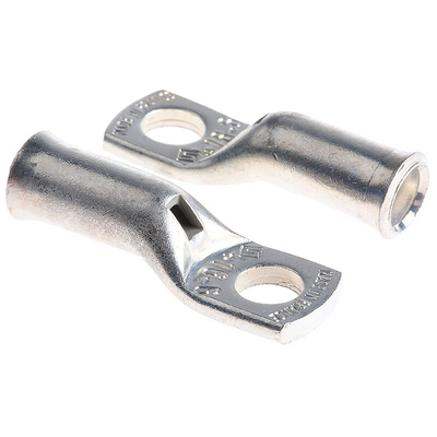TE Connectivity, XCT Uninsulated Ring Terminal, 6mm Stud Size, 16mm² to 16mm² Wire Size