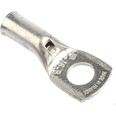 TE Connectivity, XCT Uninsulated Ring Terminal, 8mm Stud Size, 16mm² to 16mm² Wire Size