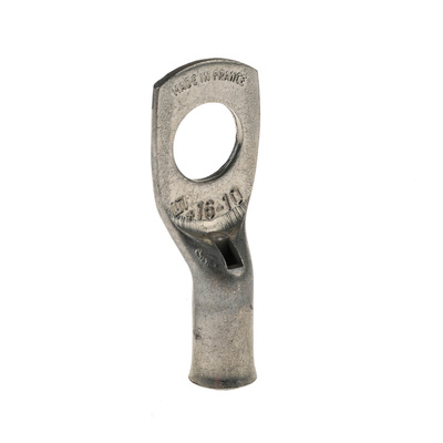 TE Connectivity, XCT Uninsulated Ring Terminal, 10mm Stud Size, 16mm² to 16mm² Wire Size