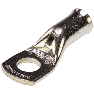 TE Connectivity, XCT Uninsulated Ring Terminal, 8mm Stud Size, 25mm² to 25mm² Wire Size