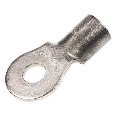 TE Connectivity, STRATO-THERM Uninsulated Ring Terminal, M3.5 Stud Size, 2.6mm² to 6.6mm² Wire Size