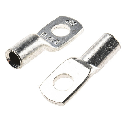 Klauke Uninsulated Ring Terminal, M8 Stud Size, 25mm² to 25mm² Wire Size