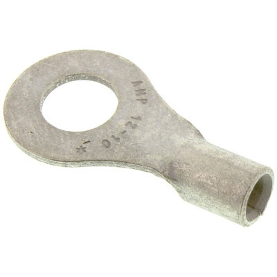 TE Connectivity, SOLISTRAND Uninsulated Ring Terminal, M6 Stud Size, 2.6mm² to 6.6mm² Wire Size