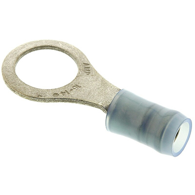 TE Connectivity, PIDG Insulated Ring Terminal, M8 Stud Size, 1.25mm² to 2mm² Wire Size, Blue
