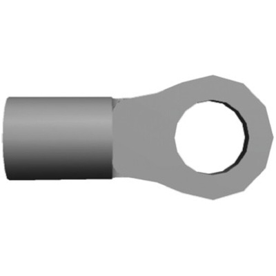 TE Connectivity, SOLISTRAND Uninsulated Ring Terminal, M4 Stud Size, 3mm² to 6mm² Wire Size
