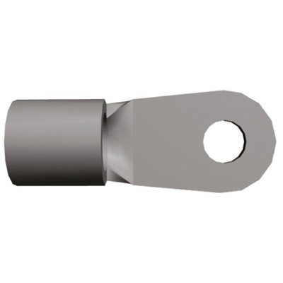 TE Connectivity, PIDG Uninsulated Ring Terminal, M5 Stud Size, 10.5mm² to 16.8mm² Wire Size