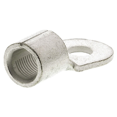TE Connectivity, SOLISTRAND Uninsulated Ring Terminal, M6 (1/4) Stud Size, 16.8mm² to 26.7mm² Wire Size