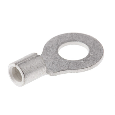 Molex, VersaKrimp Uninsulated Ring Terminal, M6 (1/4) Stud Size, 2.5mm² to 6mm² Wire Size