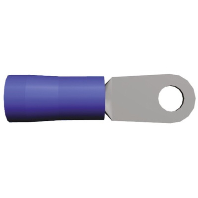 TE Connectivity, PLASTI-GRIP Insulated Ring Terminal, M4 (