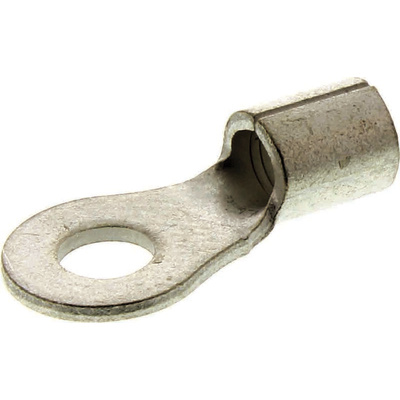 TE Connectivity, SOLISTRAND Uninsulated Ring Terminal, M4 Stud Size, 2.6mm² to 6.6mm² Wire Size