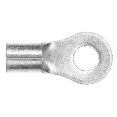 TE Connectivity, Budget Uninsulated Ring Terminal, M4 (