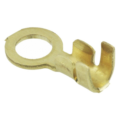 TE Connectivity Uninsulated Ring Terminal, M3.5 (
