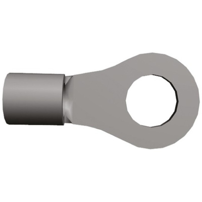 TE Connectivity, Budget Uninsulated Ring Terminal, M4 (