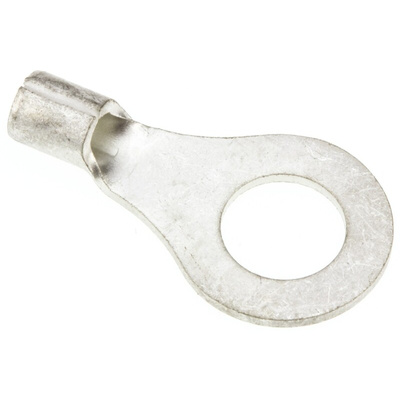 JST, R Uninsulated Ring Terminal, 6mm Stud Size, 1mm² to 2.6mm² Wire Size