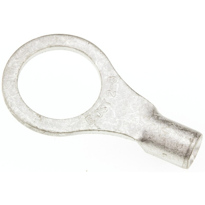 JST, R Uninsulated Ring Terminal, 8mm Stud Size, 1mm² to 2.6mm² Wire Size