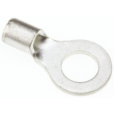 JST, R Uninsulated Ring Terminal, 5mm Stud Size, 1mm² to 2.6mm² Wire Size