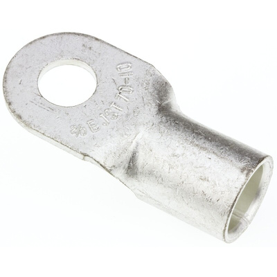 JST, R Uninsulated Ring Terminal, 10mm Stud Size, 60.57mm² to 76.28mm² Wire Size