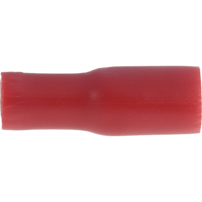 RS PRO Red Insulated Female Spade Connector, Receptacle, 4.8 x 0.5mm Tab Size, 0.5mm² to 1.5mm²