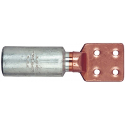 MECATRACTION, C-AU Uninsulated Ring Terminal, M12 Stud Size to 150mm² Wire Size