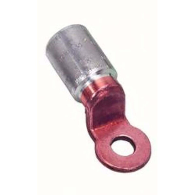 MECATRACTION, ICAU Uninsulated Ring Terminal, M8 Stud Size to 50mm² Wire Size