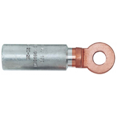 MECATRACTION, C-AU Uninsulated Ring Terminal, M16 Stud Size to 400mm² Wire Size