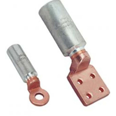 MECATRACTION, C-AU Uninsulated Ring Terminal, M16 Stud Size to 400mm² Wire Size