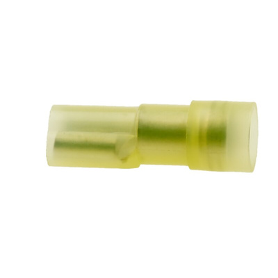 RS PRO Yellow Insulated Female Spade Connector, Receptacle, 6.35 x 0.8mm Tab Size, 4mm² to 6mm²