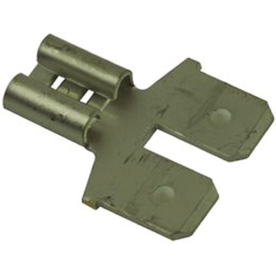 TE Connectivity Female to Male Spade Connector, Adapter, 6.35 x 0.81mm Tab Size