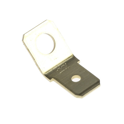 TE Connectivity FASTON .250 Uninsulated Male Spade Connector, PCB Tab, 6.35 x 0.81mm Tab Size