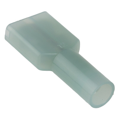 RS PRO Blue Insulated Female Spade Connector, Receptacle, 0.8 x 6.35mm Tab Size, 1.5mm² to 2.5mm²