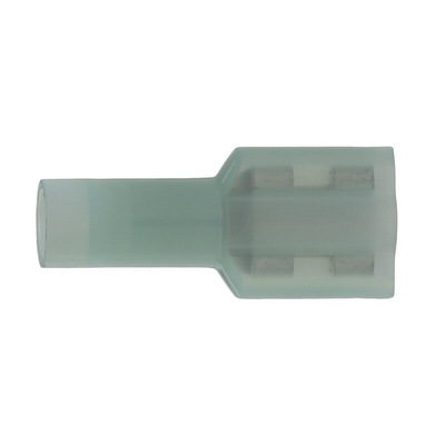RS PRO Blue Insulated Female Spade Connector, Receptacle, 0.8 x 6.35mm Tab Size, 1.5mm² to 2.5mm²