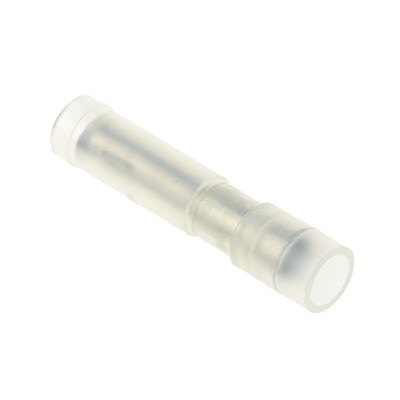 RS PRO Clear Insulated Female Double Crimp Receptacle, 2.05 x 0.3mm Tab Size, 0.5mm² to 0.75mm²