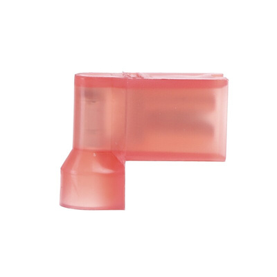 TE Connectivity Ultra-Fast .187 Red Insulated Female Spade Connector, Flag Terminal, 4.75 x 0.81mm Tab Size, 0.3mm² to