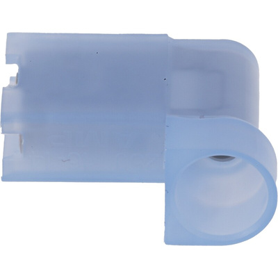 TE Connectivity Ultra-Fast .250 Blue Insulated Female Spade Connector, Flag Terminal, 6.35 x 0.81mm Tab Size, 1.3mm² to