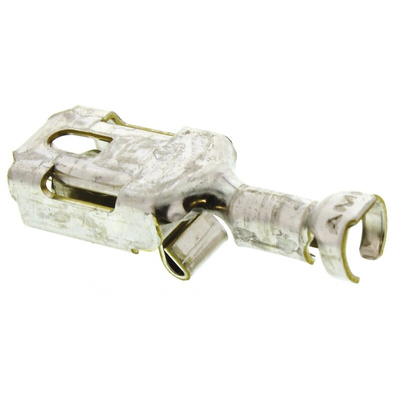 TE Connectivity Positive Lock .250 Mk I Uninsulated Female Spade Connector, Receptacle, 6.35 x 0.81mm Tab Size, 0.8mm²