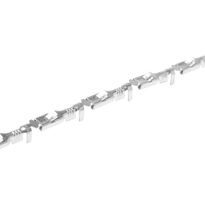 TE Connectivity FASTIN-FASTON .110 Uninsulated Female Spade Connector, Receptacle, 2.79 x 0.79mm Tab Size, 0.5mm² to