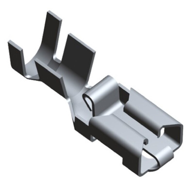 TE Connectivity Positive Lock .250 Mk I Female Spade Connector, Receptacle, 3mm² to 6mm²