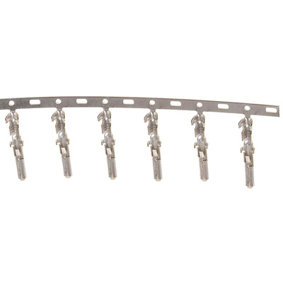 TE Connectivity FASTIN-FASTON .110 Uninsulated Male Spade Connector, Tab, 2.79 x 0.79mm Tab Size, 0.5mm² to 1mm²