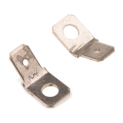 TE Connectivity FASTON .250 Uninsulated Male Spade Connector, PCB Tab, 6.35 x 0.81mm Tab Size
