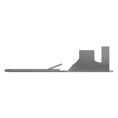 TE Connectivity FASTON .250 Uninsulated Male Spade Connector, Tab, 6.35 x 0.81mm Tab Size, 4mm² to 6mm²