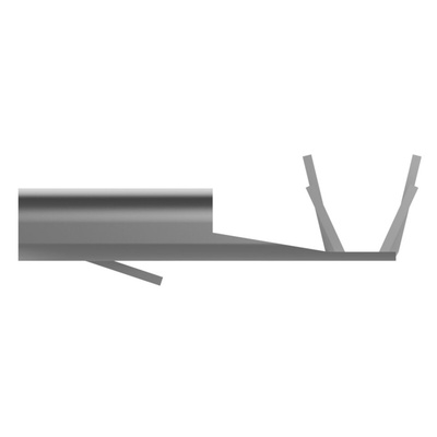 TE Connectivity FASTIN-FASTON .312 Uninsulated Female Spade Connector, Flag Terminal, 7.92 x 0.81mm Tab Size, 1mm² to