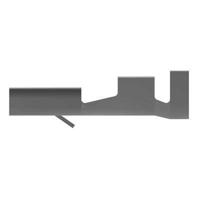 TE Connectivity FASTIN-FASTON .250 Uninsulated Female Spade Connector, Receptacle, 6.35mm Tab Size, 1mm² to 2.5mm²