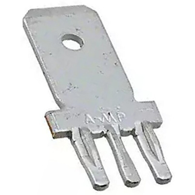 TE Connectivity Male Spade Connector, PCB Tab