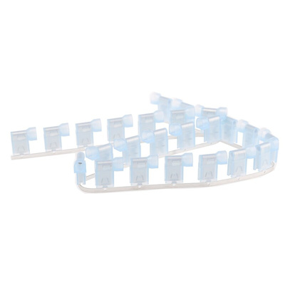 TE Connectivity Ultra-Fast .250 Blue Insulated Female Spade Connector, Flag Terminal, 6.35 x 0.81mm Tab Size, 1.3mm² to