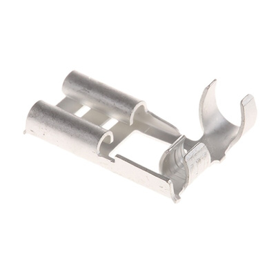 JST LFO Uninsulated Female Spade Connector, Flag Terminal, 6.35 x 0.8mm Tab Size, 1mm² to 2.5mm²